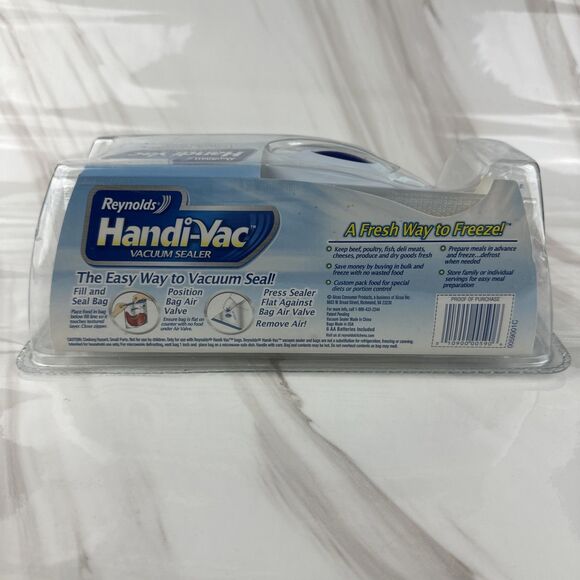 New Reynolds Handi Vac Vacuum Sealer Starter Kit - Picture 2 of 4
